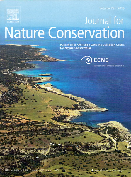 Journal for Nature Conservation: Cover 2015 - Cyprus